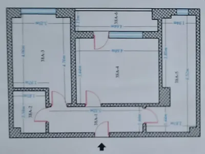 schita si plan vanzare cumparare apartament Sector 4 Bucuresti